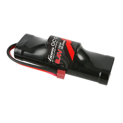 Gens ace Ni-MH Battery, Gens ace 8.4V 7S1P Ni-MH hump battery pack with Deans plug connector in black shrink wrap