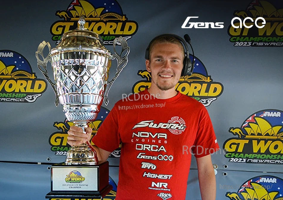 2023 IFMAR 1/8 GTe World Cup champion.
