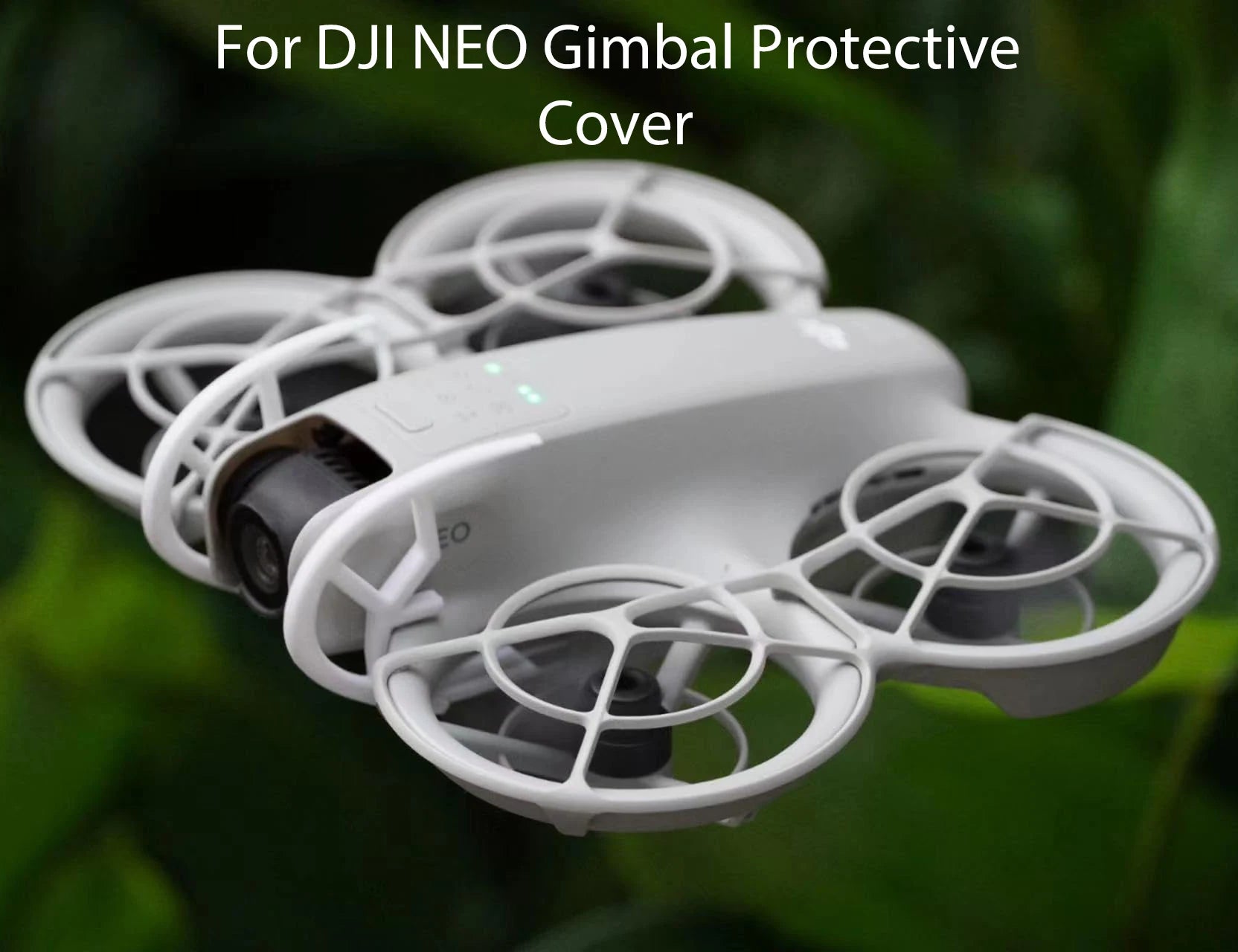 DJI Neo Gimbal Bumper, Gimbal protective cover for DJI Neo drone provides added protection and scratch resistance.