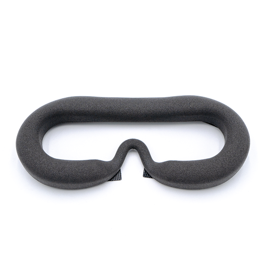 Sponge foam face padding for Walksnail Goggles X, goggle-shaped cushion with Velcro tabs