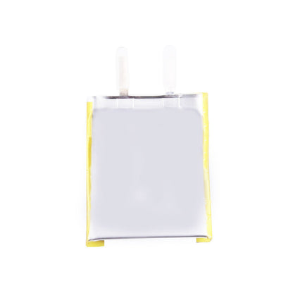 Grepow 3521024 3.85V 160mAh LiPo Battery, Grepow 3521024 LiPo battery pouch cell with two solder tabs, compact rectangular silver pack