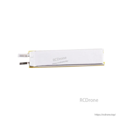 Grepow 3.7V 250mAh 1S rectangular LiPo battery cell with flat solder tabs (pouch pack)