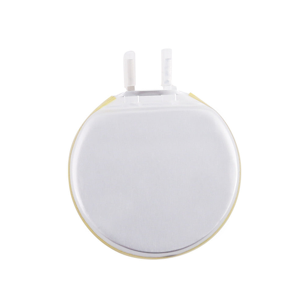 Grepow round 1S LiPo battery cell with metal tabs, white pouch pack (3.7V 580mAh)