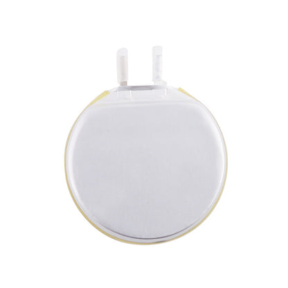 Grepow round 1S LiPo battery cell with metal tabs, white pouch pack (3.7V 580mAh)