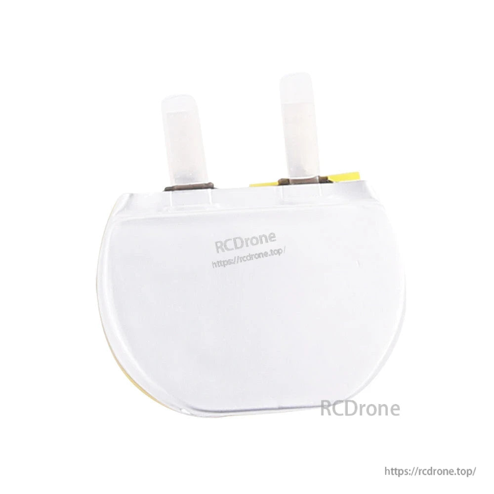 Grepow 7042030 3.7V 835mAh LiPo Battery, Grepow 3.7V 835mAh LiPo battery pack with white casing and two top connector posts