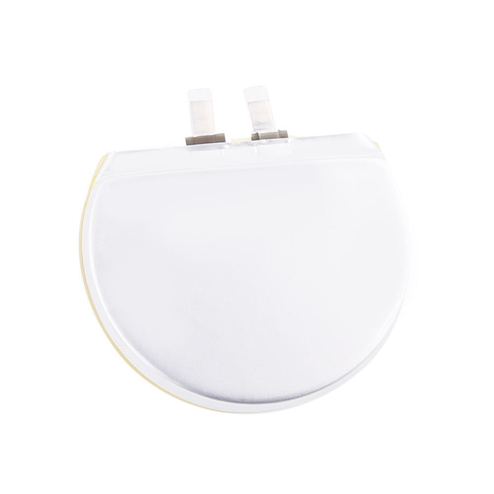 Grepow 7550040 3.7V 1500mAh 1S1P LiPo Battery, Round Grepow 1S LiPo battery pack with white wrap and two tab terminals at the top