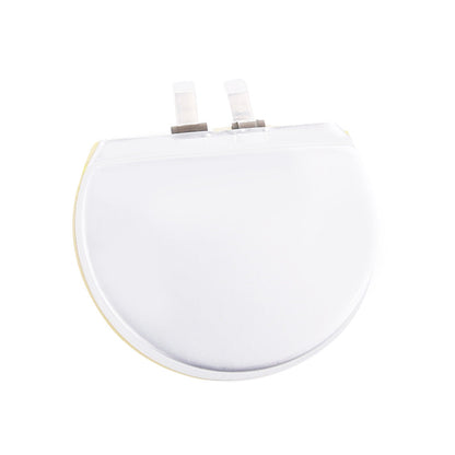 Grepow 7550040 3.7V 1500mAh 1S1P LiPo Battery, Round Grepow 1S LiPo battery pack with white wrap and two tab terminals at the top