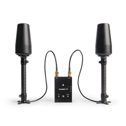 Holybro H-RTK Mosaic-H Dual-Antenna RTK GPS, Holybro H-RTK Mosaic-H is a dual-antenna RTK GPS receiver for drones, providing precise positioning and navigation.