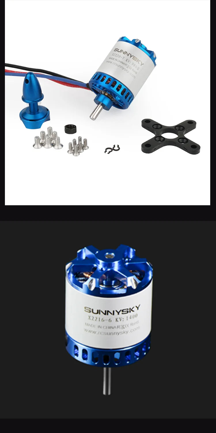 SUNNYSKY X2212-III X2216-III X2220-III 880KV 950KV 980KV 1100KV 1150KV 1250KV 1400KV 2200KV motor for RC models 12 SUNNYSKY X2212-III X2220-III SPECIF
