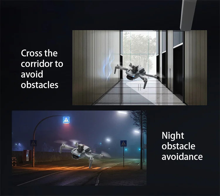 cross the corridor to avoid obstacles night obstacle avoid