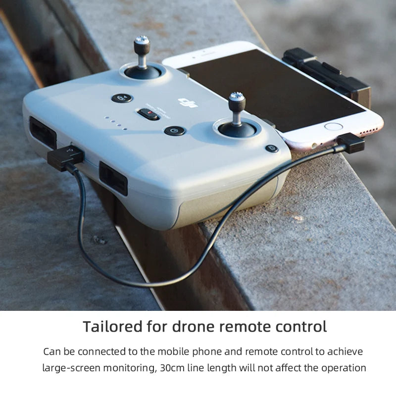 custom-tailored for drone remote control Can be connected to the mobile phone and remote control