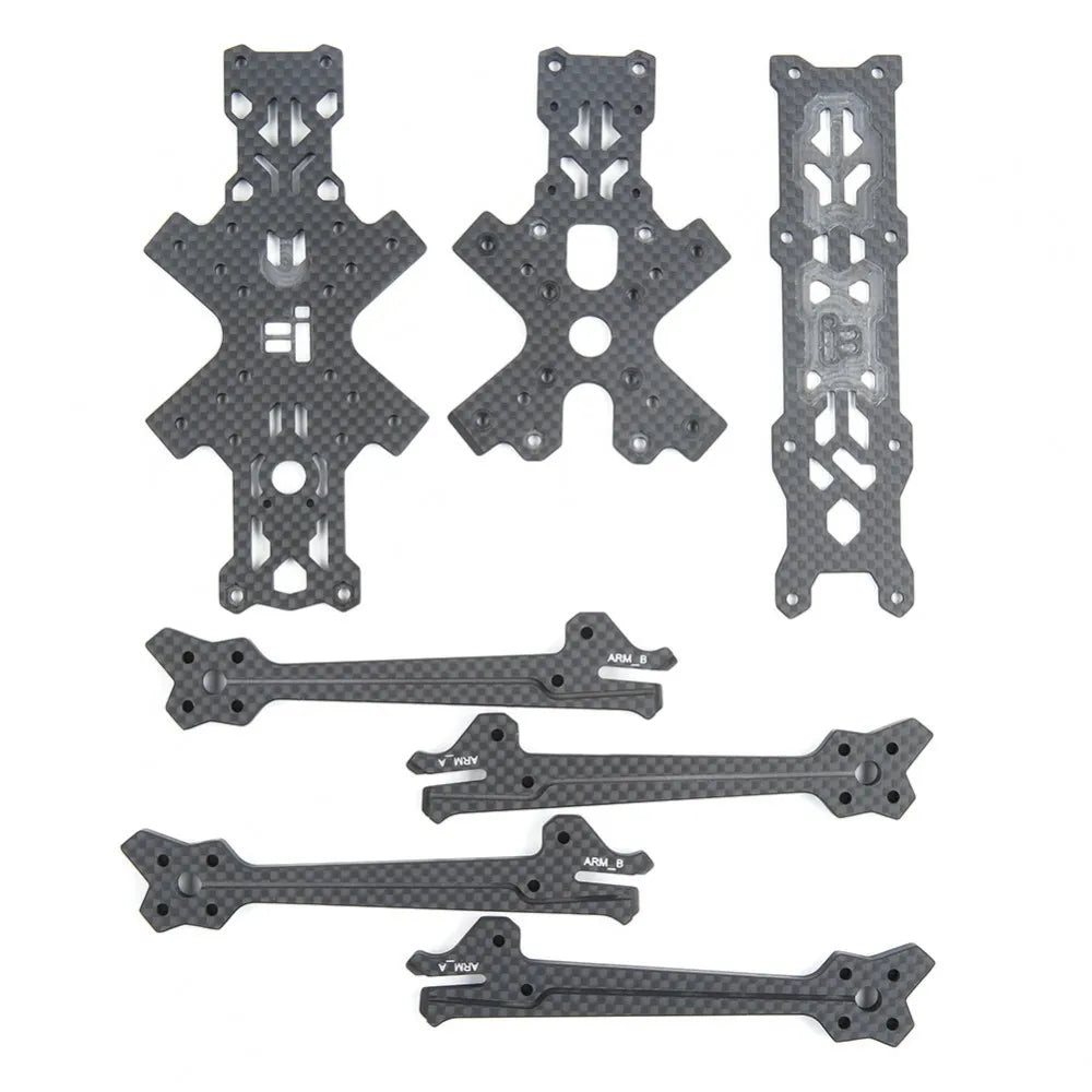 iFlight Nazgul Evoque F5 F5X/F5D FPV Frame Replacement Part for side plates/middle plate/top plate/bottom plate/arms/screws pack