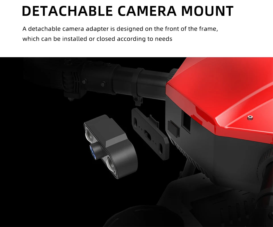 EFT E410P 10L Agriculture Drone, DETACHABLE CAMERA MOUNT A detachable camera mount is designed on