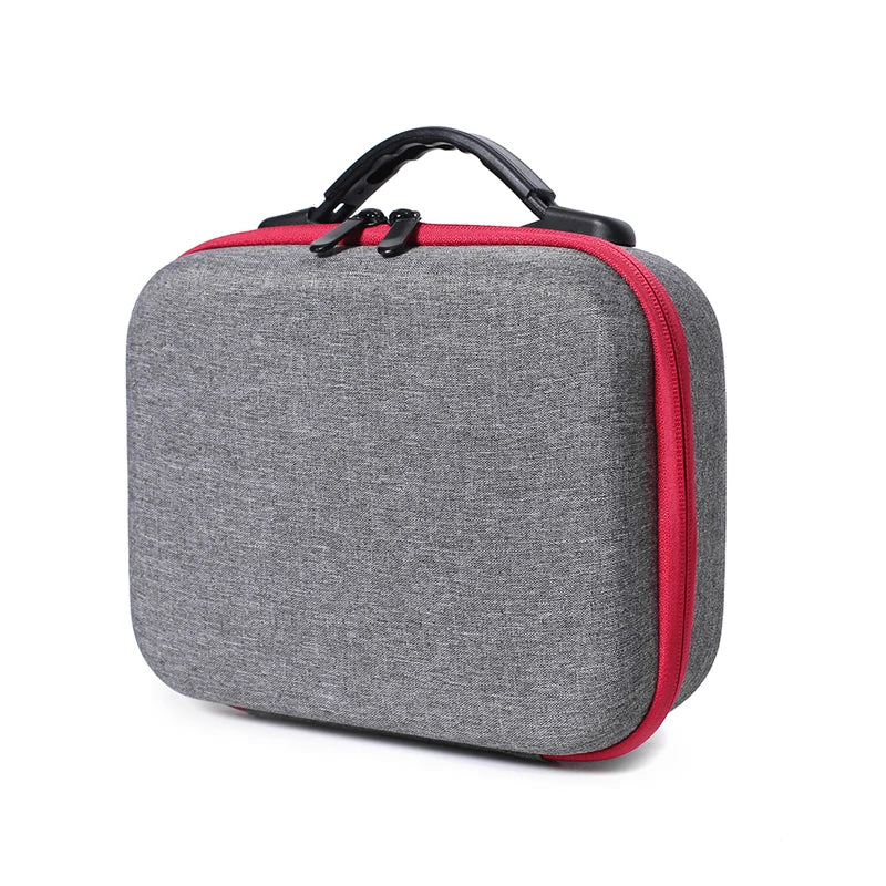 Protable Storage Bag Suitcase for DJI Mavic Mini/Mini SE Handbag Outdoor Carrying Case Drone RC Battery Protective Protable Bag 7 Sponge inner support, effectively protect your body from damage,