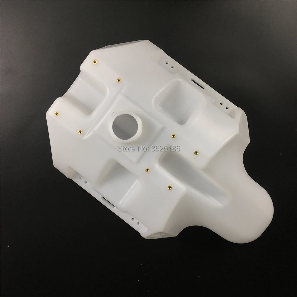 16L Water Tank for Plant Protection UAV container 16L 16KG plastic water tank big inlet with filter for Agricultural spraying drone 8 2,Water pump mounting holes on the back and bottom,support 2 types of installation