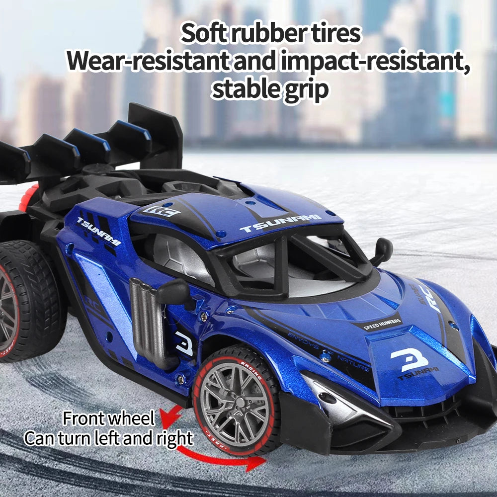 RC Car, Softrubber tires Wear-resistant andimpact-resistant; stablegrip Frontwheel Can turn