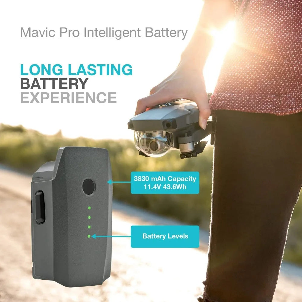 Mavic Pro Intelligent Battery LONG LASTING BATTERY EXPERIENCE