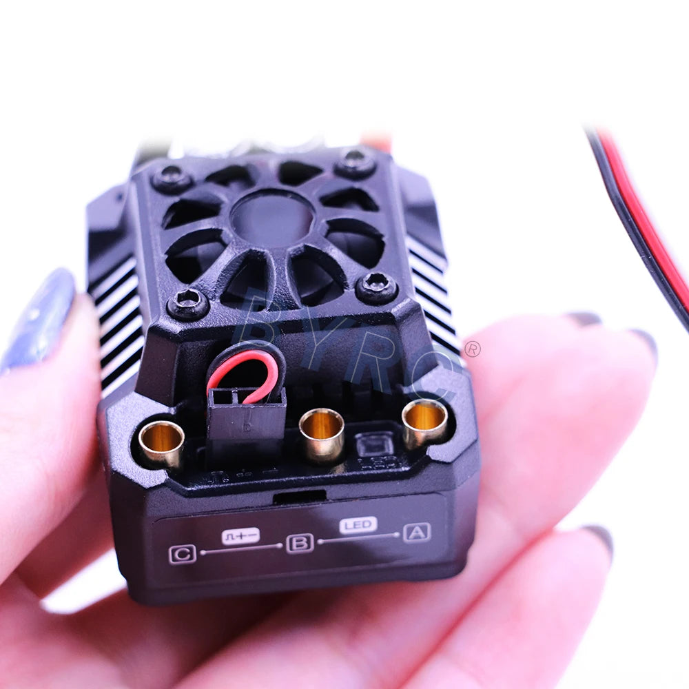 Hobbywing MAX10 SCT  120A RTR  Brushless ESC, only the following countries can send goods containing liquids .