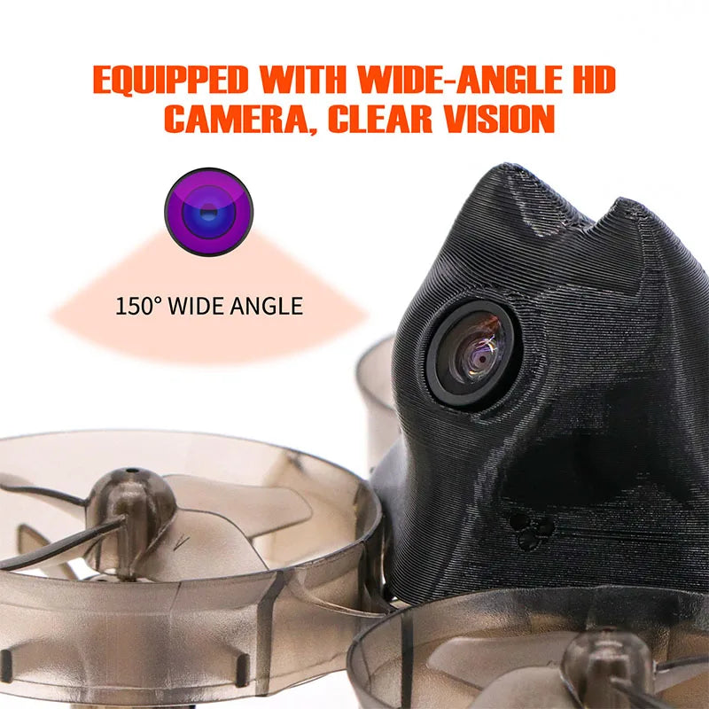 TCMMRC Runcam FPV drone - Multi-speed control RTF 38mm Propeller 5.8G 25mW VTX FPV Racing Drone 8620 brush motor drones 16 TCMMRC Runcam FPV drone, CLEAR VISION 1509 WIDE-ANGLE HD CAMERA, CLEAR