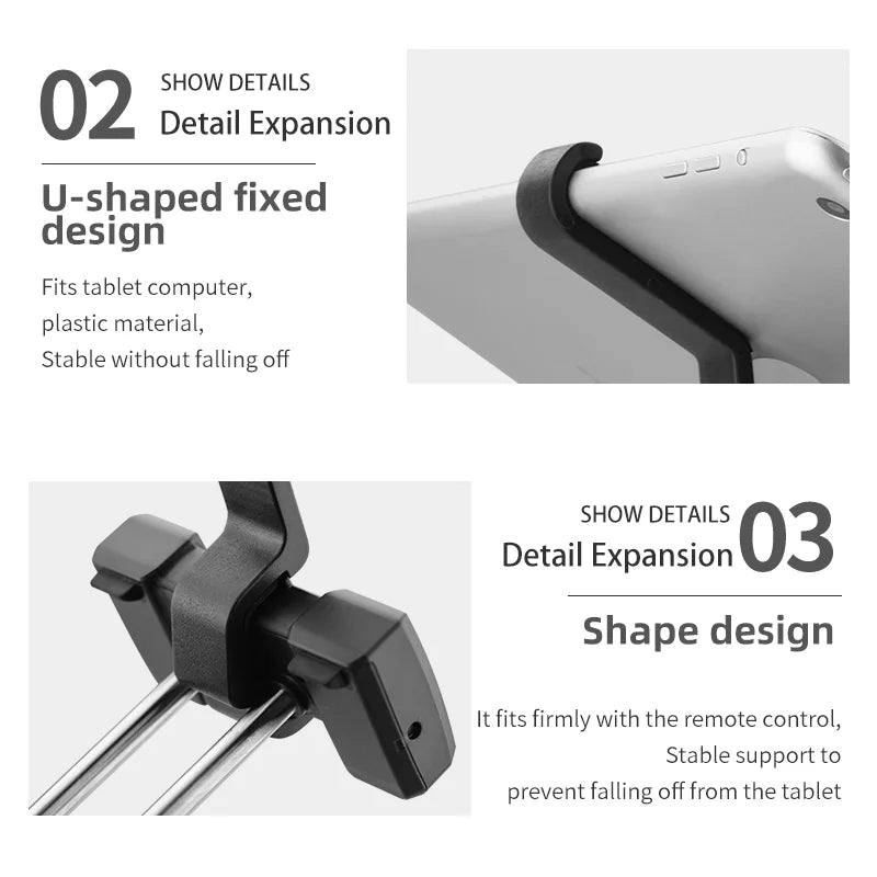 Tablet Holder, SHOW DETAILS 02 Detail Expansion fixed Hestgped Fits tablet