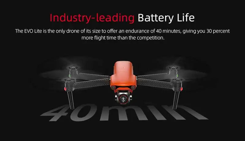 Autel Robotics EVO Lite +, zomnavion's EVO Lite offers 30 percent more flight time