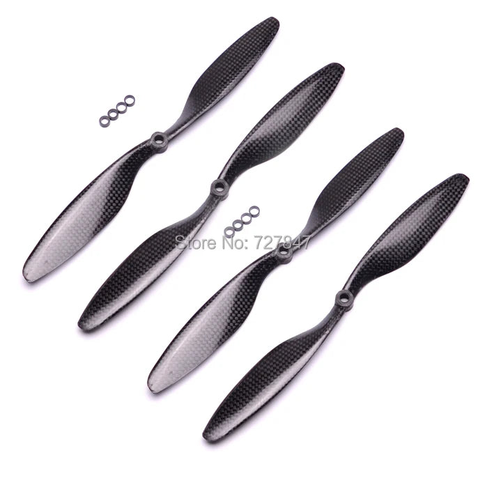 1045 1045R Real Carbon Fiber Propeller, aliexpress.com/store/product/2Pairs-10x4-5-3K