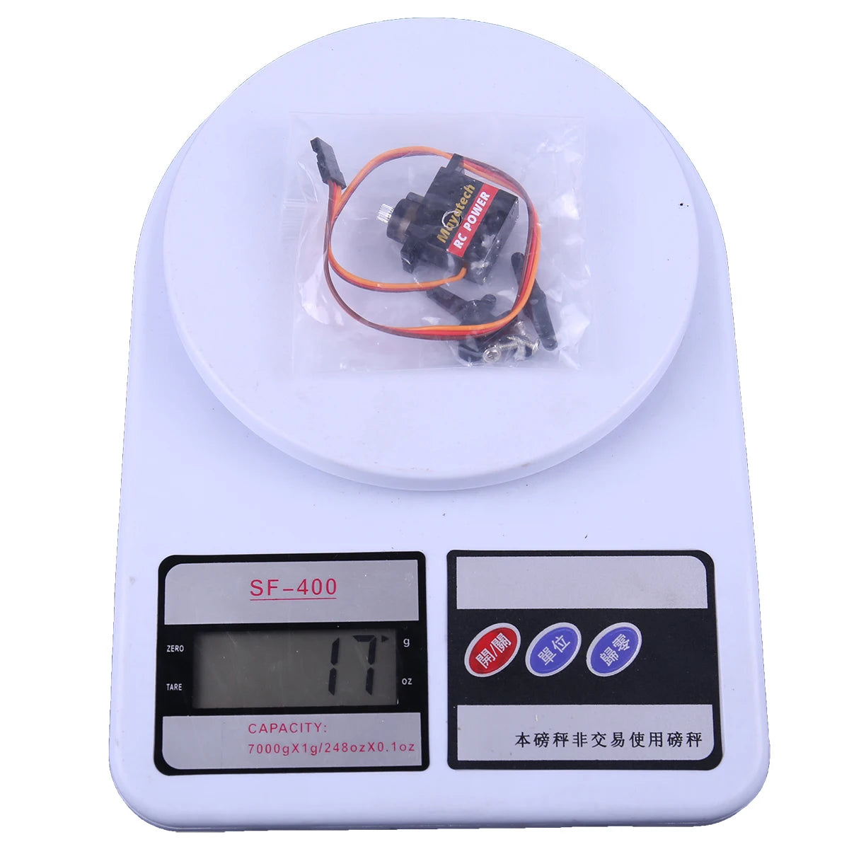 Mayatech MT08MAII Metal Gear Servo, Steering gear reverses at high levels (1.5-2ms), with speed increasing as level approaches 2ms.