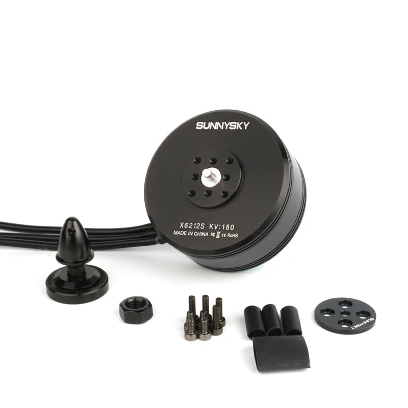 1/2/4PCS Sunnysky X6212S Motor - KV180 KV300 KV340 12S Outrunner Professional level Brushless Motor for RC Multicopter UAV Model 7 1/2/4PCS Sunnysky X6212S Motor, SUNNYSKY X62125 KV:180 MADE IN CHINA R