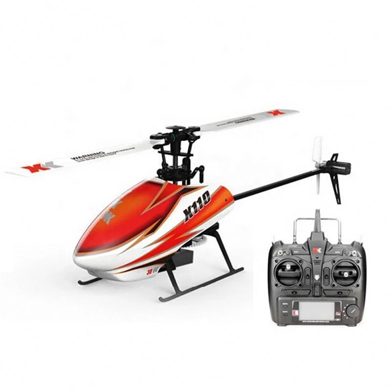 WLtoys XK K110 RC Helicopter, 3D mode uses a 3-axis gyroscope, which is responsive