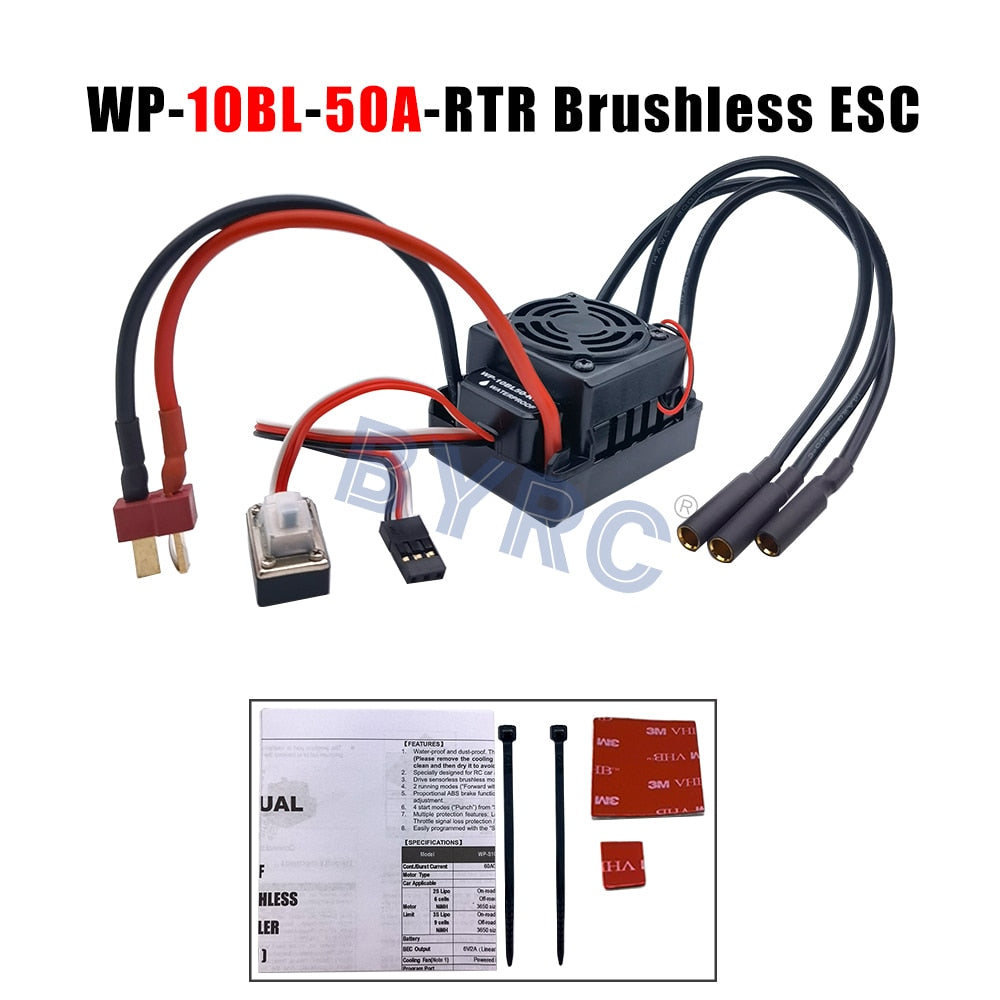 WP-1OBL-SOA-RTR Brushless ESC Om Vi FI