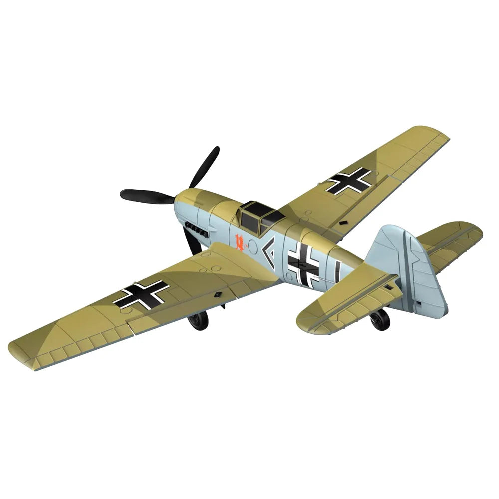 Eachine BF109 RC Airplane, the flight time is about 15 minutes, and the normal use can reach 500+ cycles