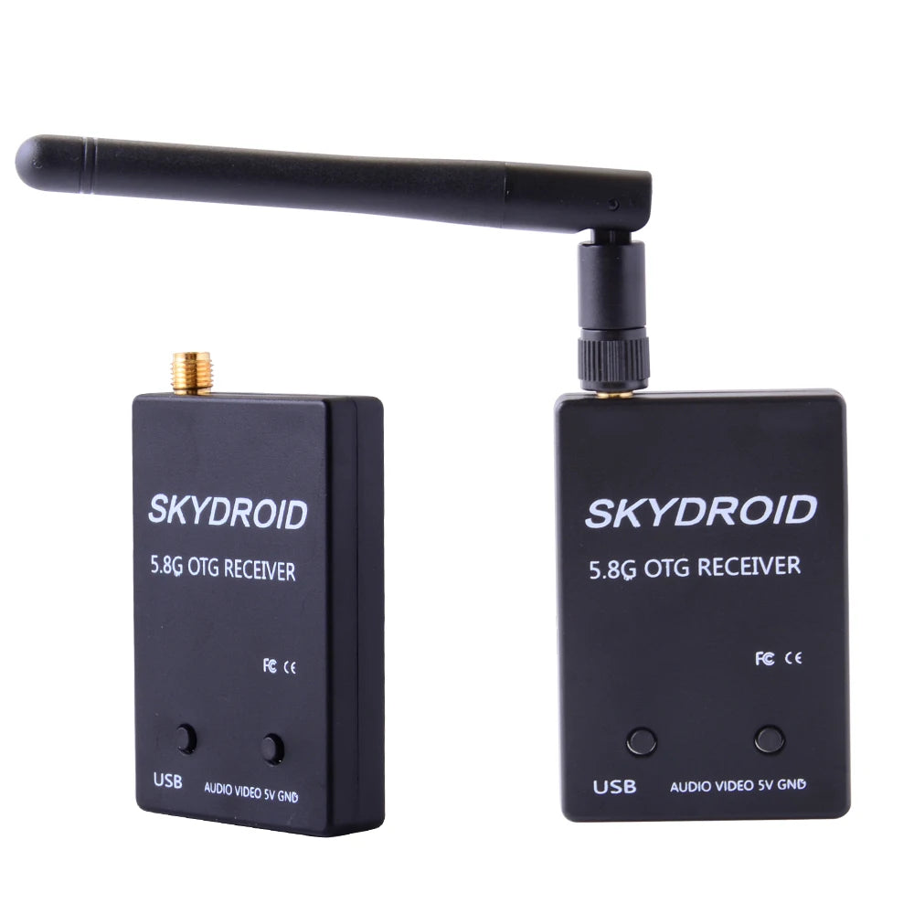 Skydroid UVC Single Control Receiver, FPV receiver for transmitting video/audio from drone to Android phone via USB.
