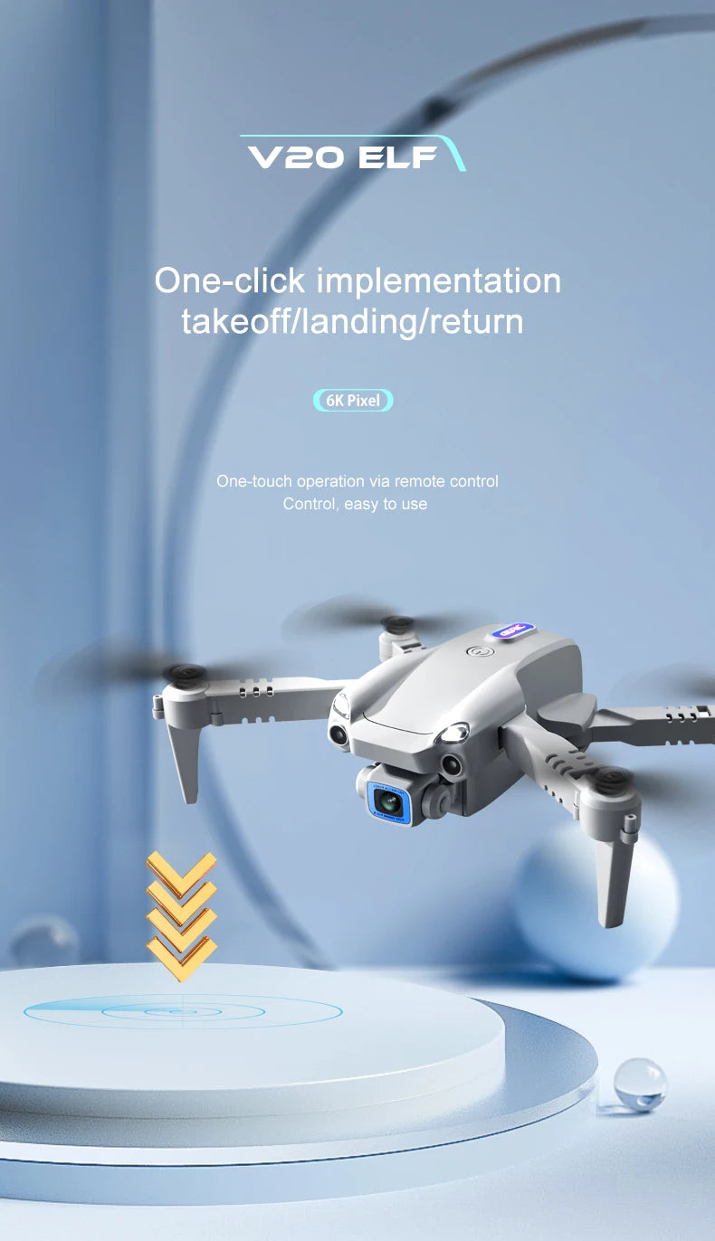 V20 Drone, vzo elf one-click implementation takeofflland