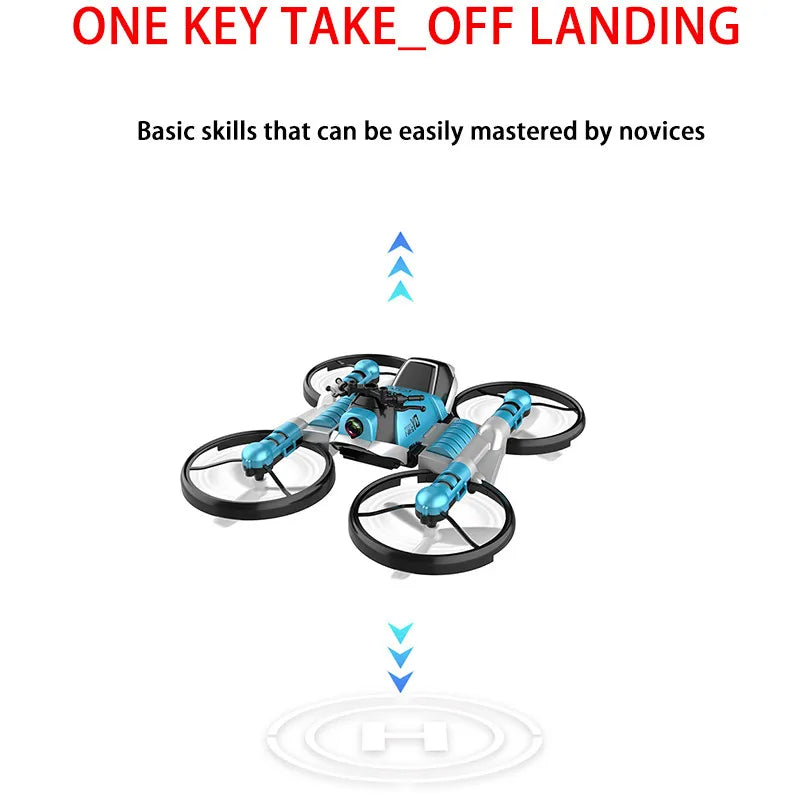 ONE KEY TAKE OFF LANDING Basic skills that can be easily 