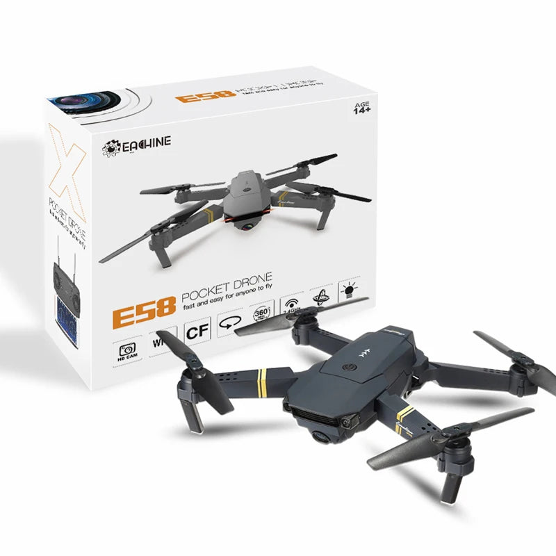Eachine E58 Drone, fost 360 jeaghine drone pocket mdan t0 4