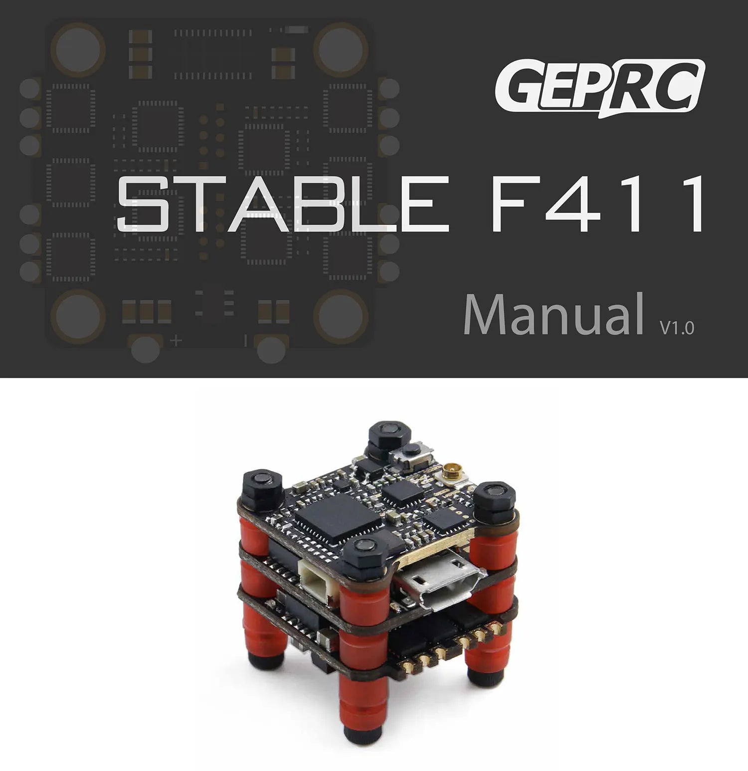 GEPRC STABLE F411 Manual V