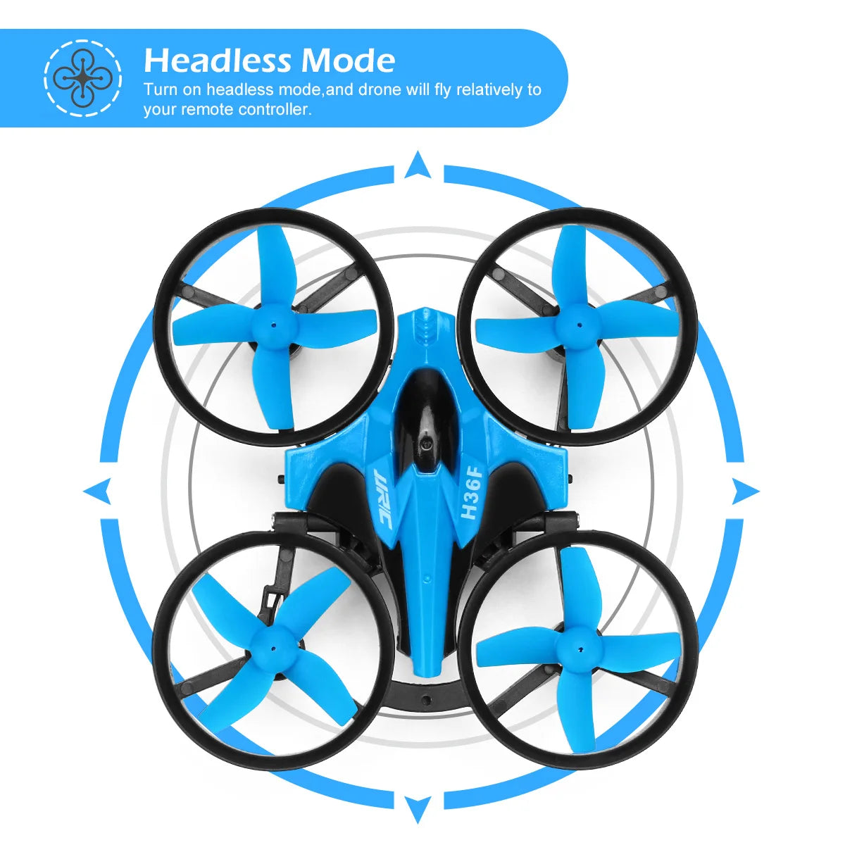 JJRC H36F RC Mini Drone, drone will fly relatively to your remote controller 1 0 .