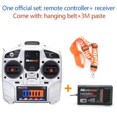 MicroZone MC6C V2 - 2.4 グラム 6CH コントローラ送信機受信機ラジオ
