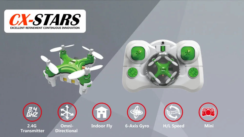 Skymaker CX-STARS World Smallest Drone, cx stars excellent refinement continuous innovation . 6-axis