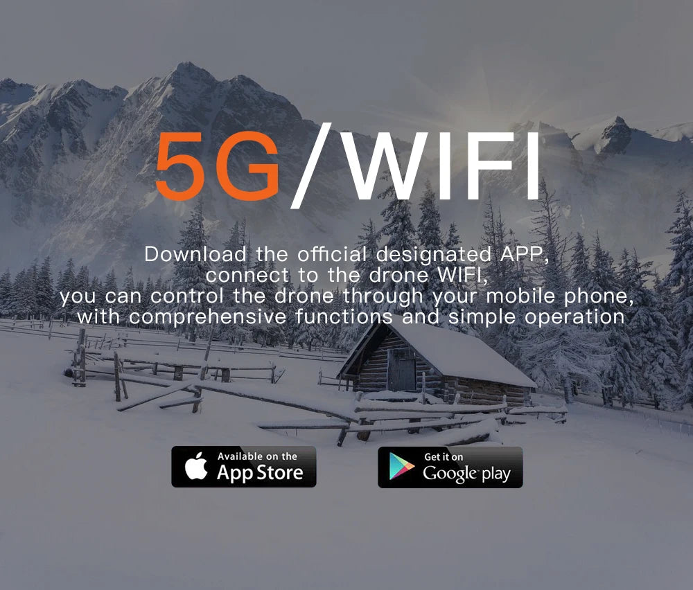 G108 Pro MAx Drone, Download the official designated APP, connect to the drone WIFI; can control the drone through