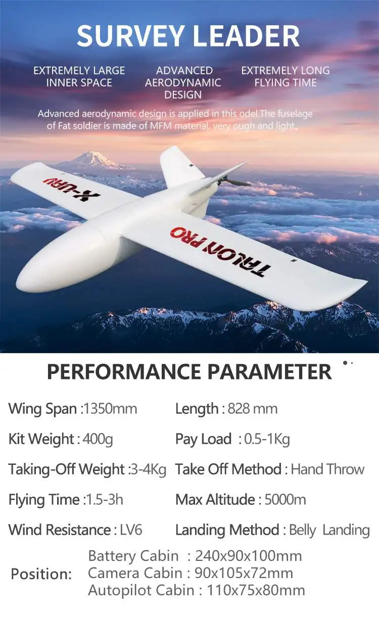 X-UAV Talon Pro, SURVEY LEADER EXTREMELY LARGE ADVANCED