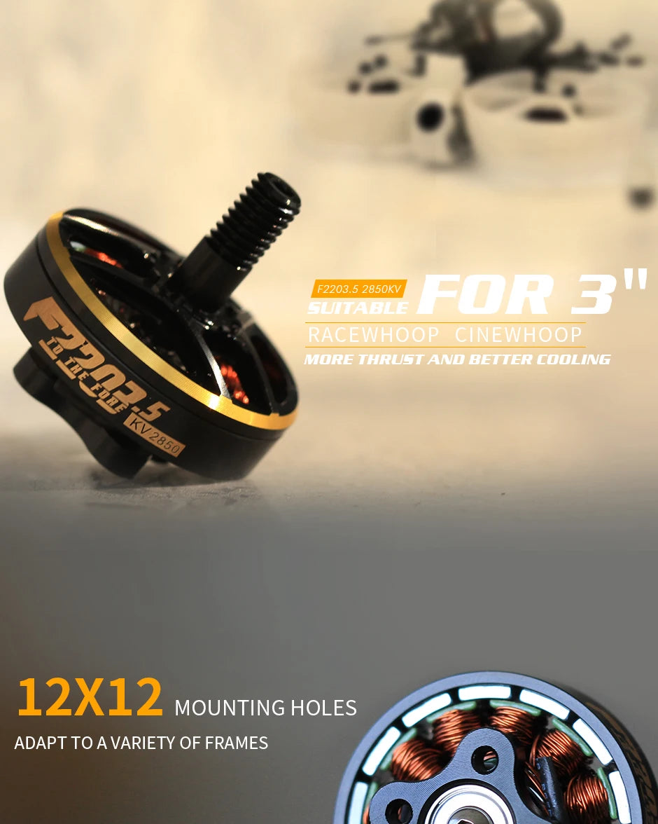 T-motor, F2203.5 2850kV S. TBdL RACEWHOOP