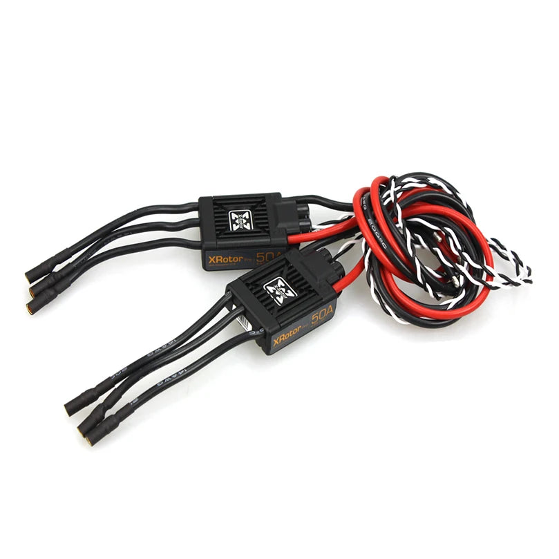 2pcs Hobbywing XRotor Pro 50A ESC, Hobbywing XRotor Pro 50A 4-6S Brushless speed controller