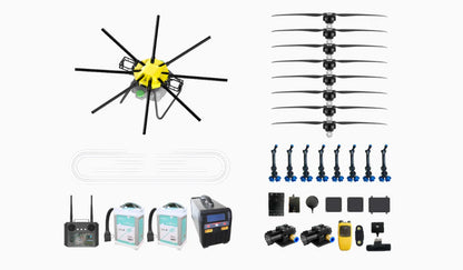 H120 Agriculture Drone - 52L Water Tank Spray System / 60KG Payload Spread System