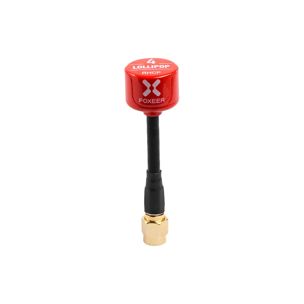 2PCS Foxeer Lollipop V4 Lollipop Omni 5.7G 2.6DBI Antenna RHCP LHCP SMA MMCX Right Straight RHCP UFL Super Mini for RC FPV Drone 36 Foxeer Lollipop V4 SPECIFICATIONS Use : Vehicles