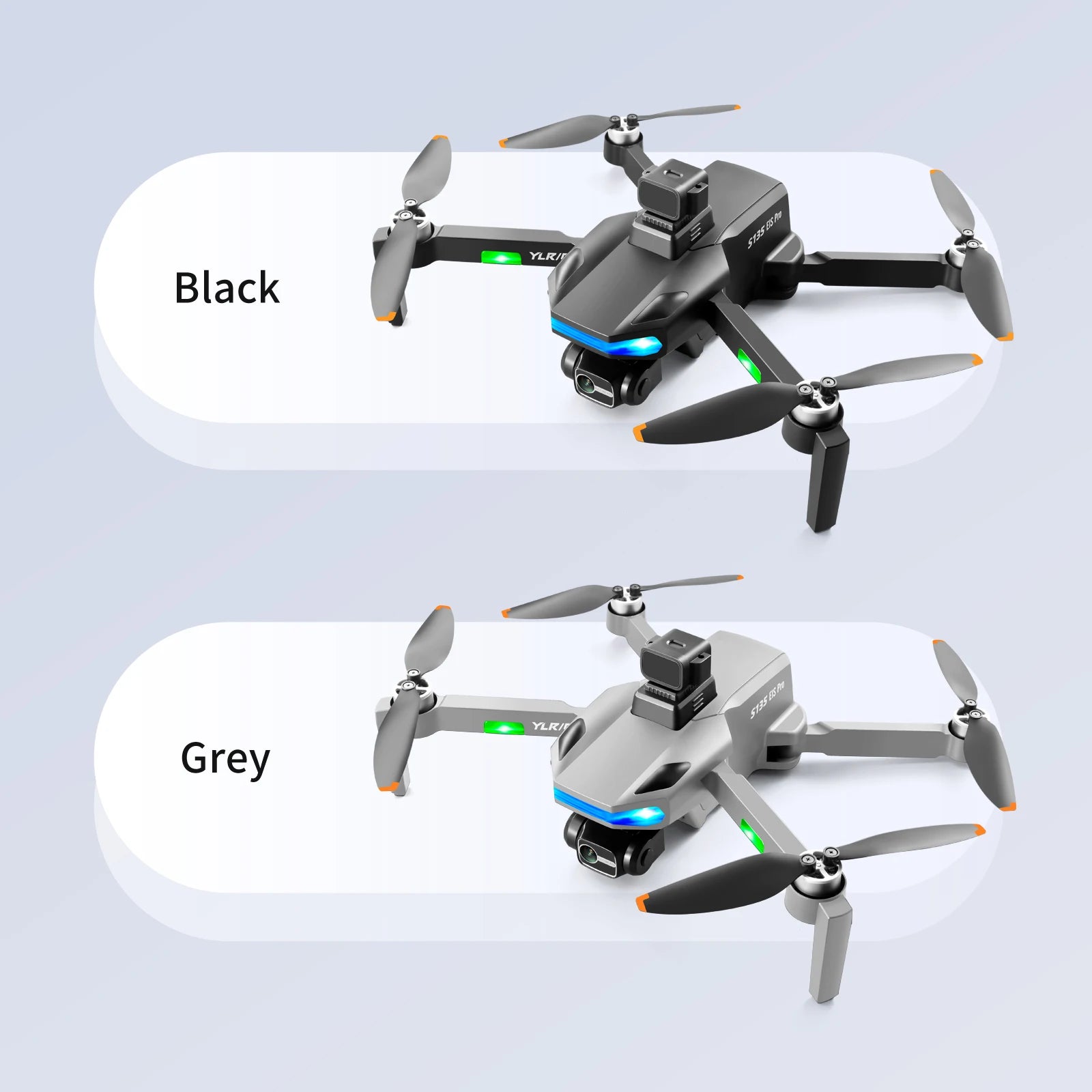 S135 Drone, YLRII Black YRIN Grey Tesm 51354 