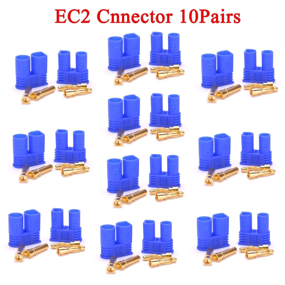 FPV Drone Connector Plug - 5 / 10 Pairs High Quality XT30 XT30U MR30 XT60 XT60H MR60 XT60PW XT90 XT90S Connector Plug for Battery Quadcopter Multicopter 38 FPV Drone Connector, 480°C/4S Quantity: 10pairs Brand: Amass