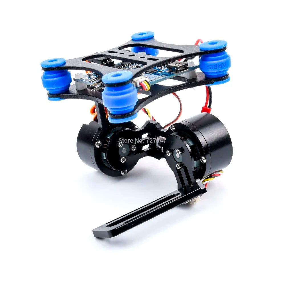 RTF 2 Axis Metal Brushless Gimbal, 5,The gimbal camera must be use belt tight, otherwise it will have problems