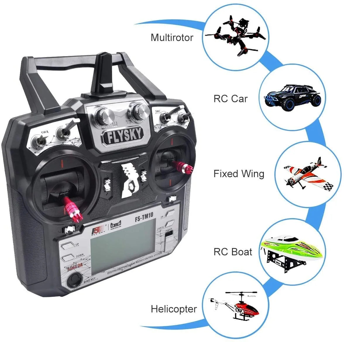 Multirotor RC Car SWc 4 Fixed Wing RC Boat Helicopter FLY