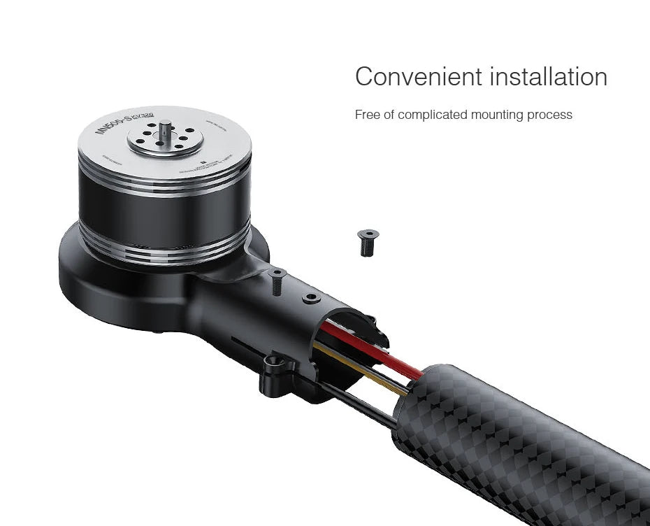T-MOTOR, Convenient installation Free of complicated mounting process 6024 N